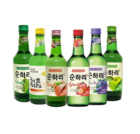 Soonhari flavored soju